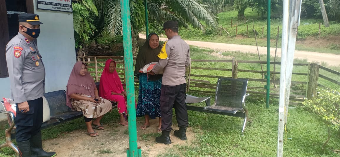 Kapolsek Rantau Selamat Laksanan Kegiatan Jum’at Berkah