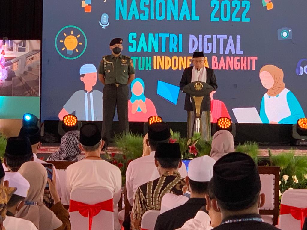 Polda Banten Hadiri Kegiatan Hari Santri Nasional 2022