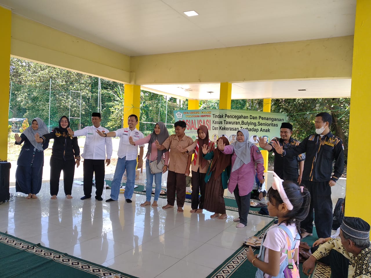 Sekolahan Madrasah MTS Nurul Falah Tunjung Ketug Gelar Sosialisasi Untuk Anak – Anak Kita