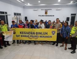 Polres Gandeng Aremania Merangin dan Laksanakan Do’a Berasama