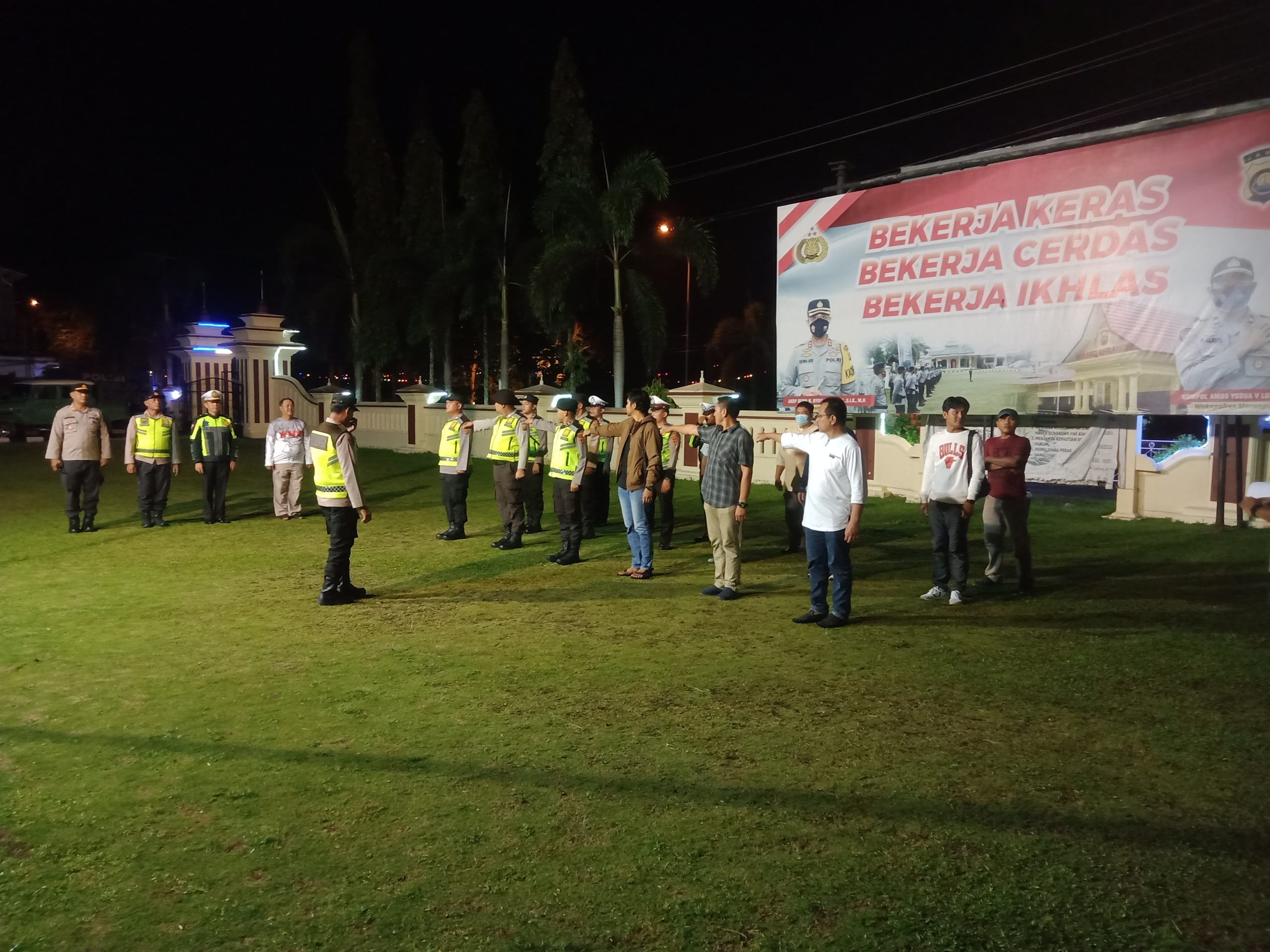 Ton II Laksanakan Antisipasi Balap Liar dan Indikasi Gangguan Kamtibmas