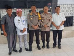 Kapolres Merangin,Tengahi Perundingan Lahan antara Desa Limbur Merangin dan PT.SPP.