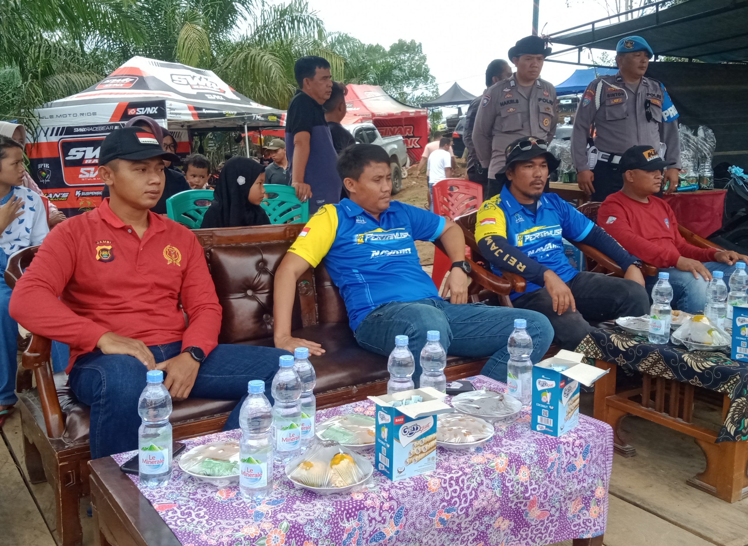 Kapolres Merangin,Jadikan Sircuit Grasstrack Sebagai Pembelajaran Profesional Untuk Mencari Calon Pembalap Handal di Merangin.