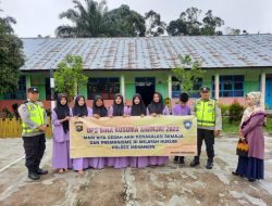 Operasi Bina Kusuma,Polres Merangin Terapkan Kedisiplinan pada Siswa Sekolah