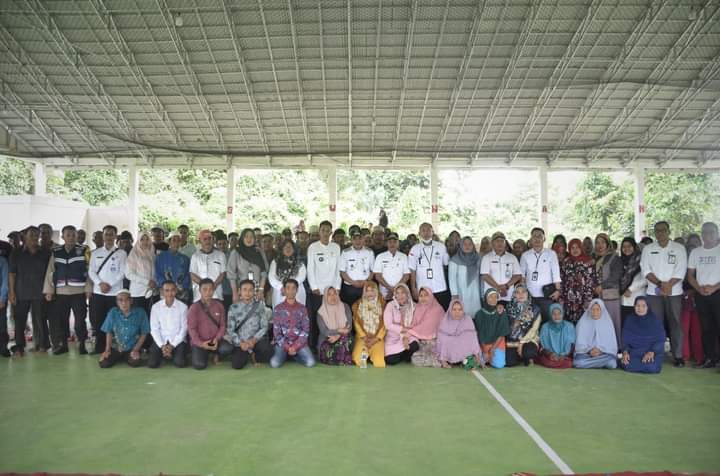 Pj.Bupati Tebo H.Aspan ST Menyerap Aspirasi Masyarakat Desa Jati Belarik Dan Desa Tambung Arang Kec Sumay