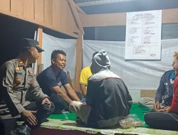 Cek Poskamling,Kapolsek Tabir Selatan Mendapat Apresiasi Warga