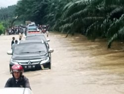 Tinjau Banjir Simpang Jernih, PJ Bupati Aceh Timur Terhadang Di Kejuruan Muda