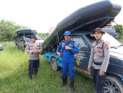 Misi Kemanusiaan Polres Aceh Timur, Kirim Personil Dan Dua Rubber Boat Bantu Penanganan Banjir Aceh Tamiang.