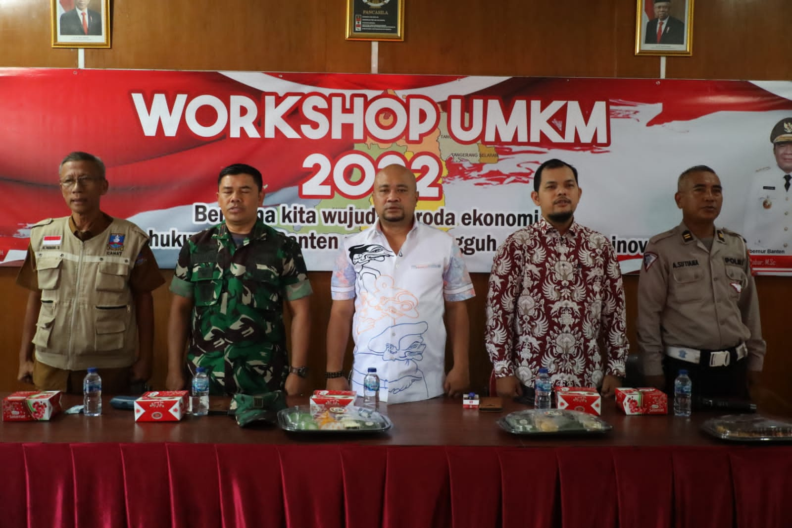 Ditreskrimsus Polda Banten Ikuti Kegiatan workshop Usaha Mikro Kecil dan Menengah Tahun 2022