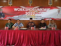 Guna Mensejahterakan Pelaku UMKM Ditreskrimsus Polda Banten Laksanakan Workshop