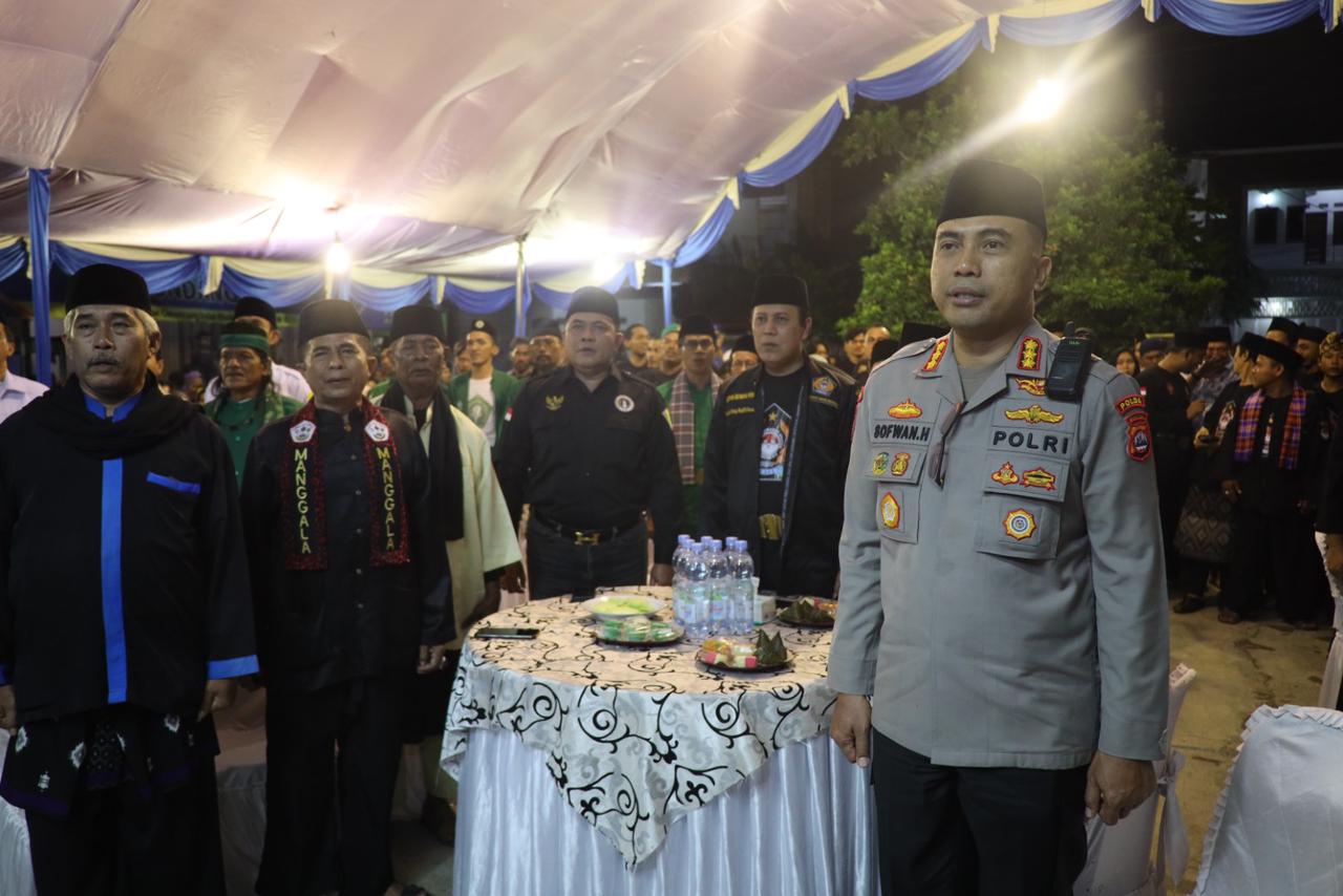 Dirbinmas Polda Banten Hadiri Milad Ke- 27 dan Ritual Keceran Pusaka Cimande Banten Indonesia