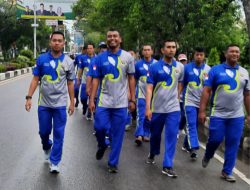 PEGAWAI DISHUB KOTA LANGSA GERAK JALAN JUM’AT SEHAT, GUNA JAGA KESEHATAN DAN KEBUGARAN.