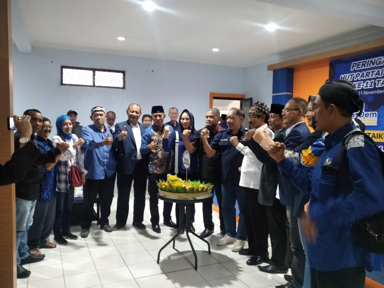 DPW Partai Nasdem Banten Rayakan HUT Partai Nasdem Ke-11 Bersama Relawan Anis