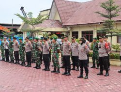 APEL PAGI BERSAMA POLRES ACEH TIMUR,  DANDIM 0104 SEBUTKAN SOLIDARITAS TNI – POLRI ACEH TIMUR SANGAT BAIK.