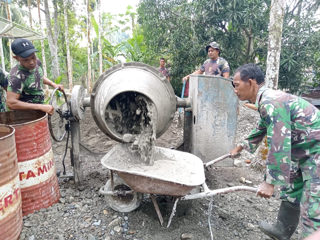 KODIM 0116/NAGAN RAYA – REALISASIKAN PROGRAM BABINSA MASUK DAPUR