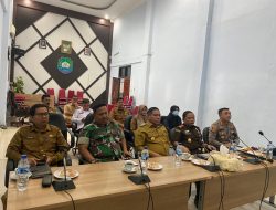 BERSAMA FORKOPIMDA,  DANDIM ABDYA IKUTI FIKON RAKOR PENANGANAN INFLASI DIDAERAH.