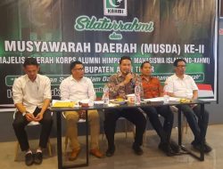 MUSDA KAHMI ACEH TIMUR, TERPILIHLAH 5 (LIMA) PRESIDIUM MUDA PRIODE 2022 – 2027