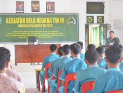 KODIM ABDYA BEKALI SERATUSAN PELAJAR SLTA PAHAM BELA NEGARA.