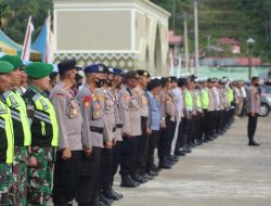 SIAP AMANKAN KUNKER WAMENTAN RI KE ABDYA – TNI-POLRI GELAR APEL GABUNGAN