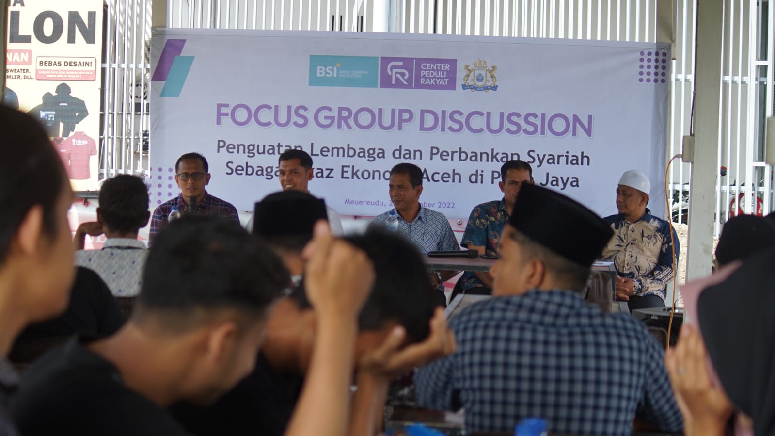 CRP PIDIE JAYA – GELAR FGD PENGUATAN LEMBAGA DAN PERBANKAN SYARIAH SEBAGAI AZAS EKONOMI ACEH