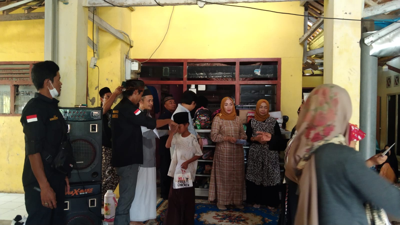 Ormas JBB DPD Kota Serang Beri Santunan Anak Yatim dan Donasi Untuk Gempa Cianjur