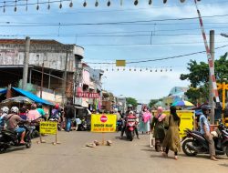 Jalan Tirtayasa, Rangkasbitung, ditutup: Akan di Bangun Konstruksi Beton