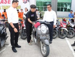 Polres Tangerang Berhasil Kembalikan Motor Ke Pemilik, Yusuf dan  Ridki Pun Samringah