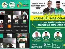 PERINGATI HARI GURU NASIONAL 2022 – PC PERGUNU ACEH UTARA GELAR WEBINAR PENDIDIKAN