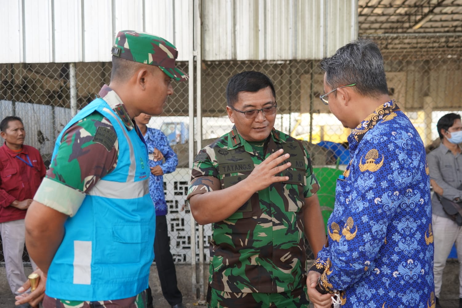 Danrem 064/ MY Apresiasi Dan Mendukung Pengolahan Sampah Jadi Bahan Bakar Jumputan Padat