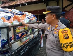 Kapolres Merangin,Hadiri Pelepasan beras lokal/Bulog untuk ASN se Provinsi Jambi tahap II.