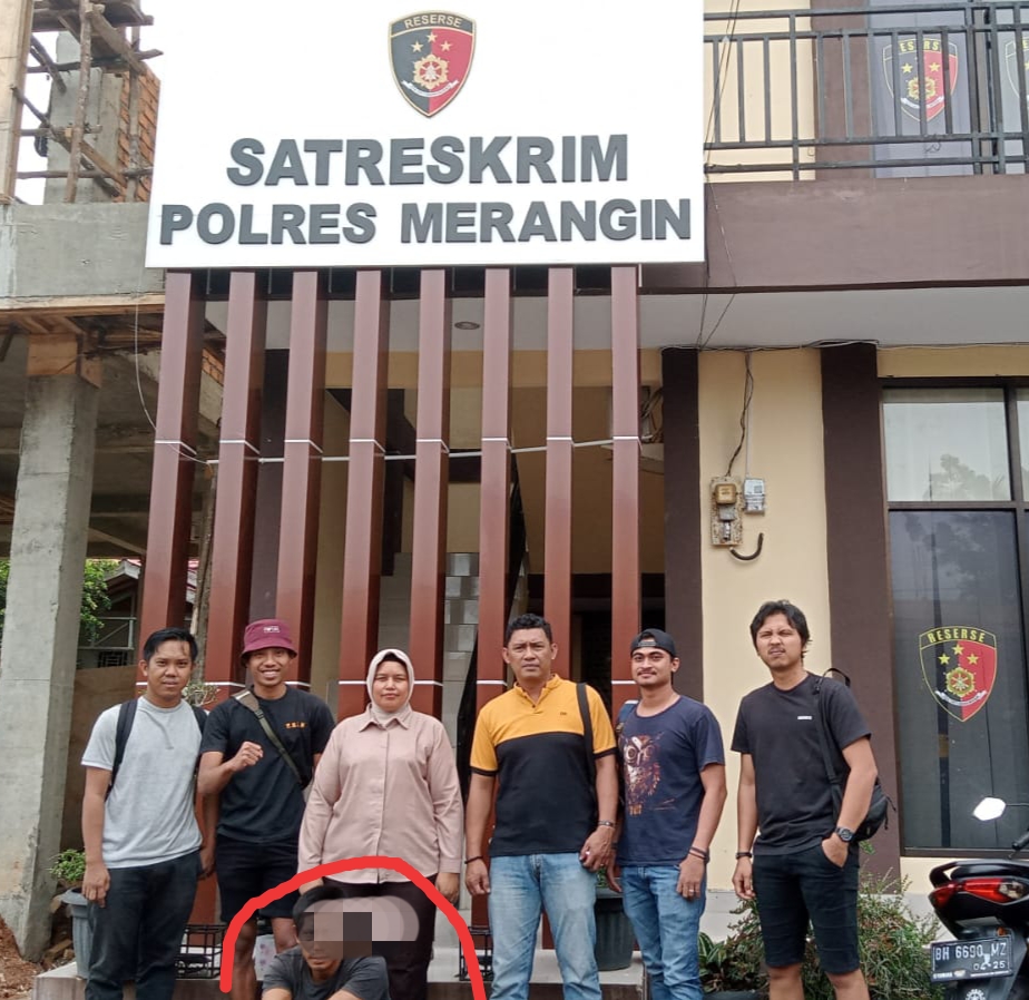 Di Duga Melakukan Asusila Pada Anak di Bawah Umur,BN di Tangkap Opsnal Satreskrim Polres Merangin