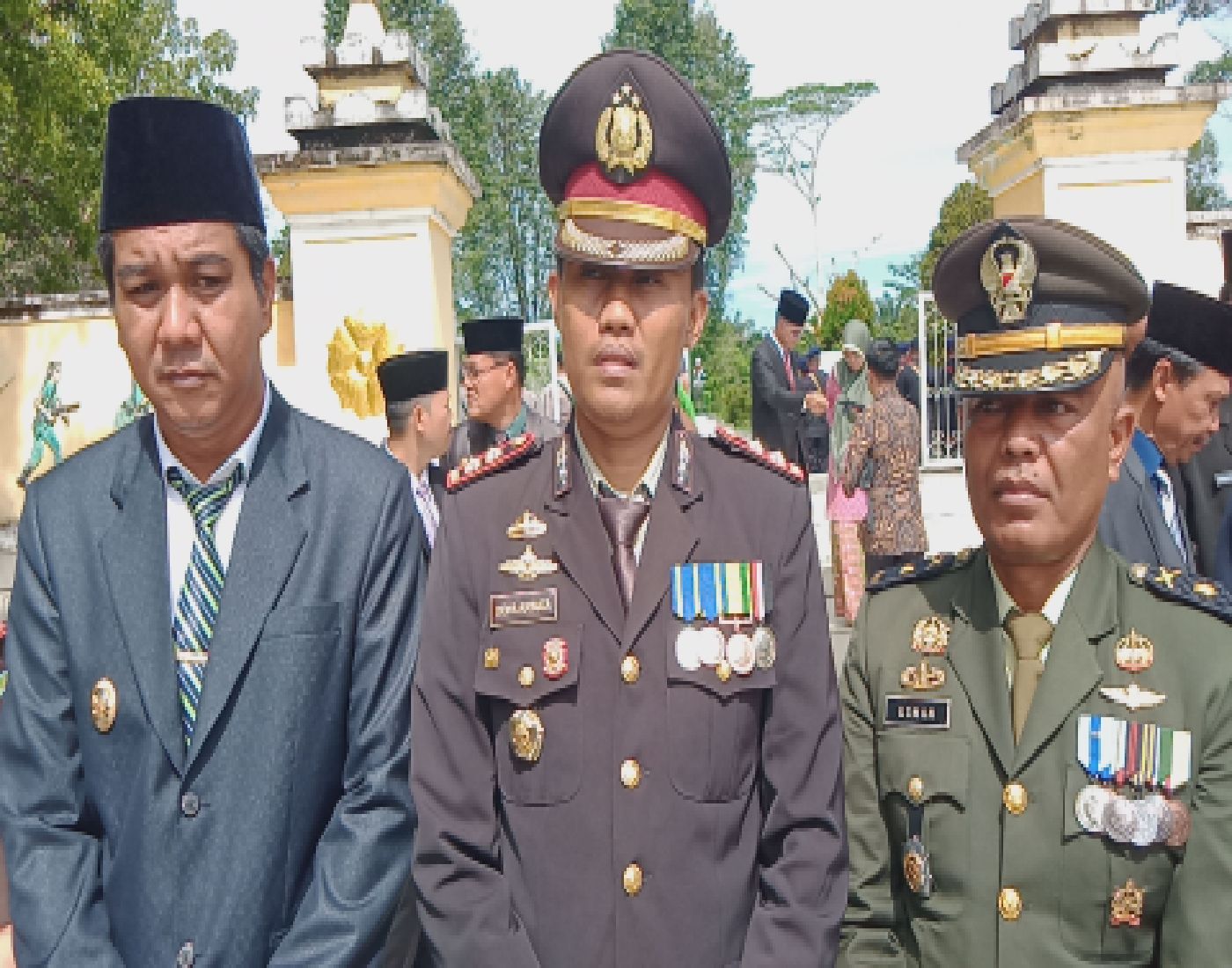 Kapolres Merangin,Ziarah Ke Taman Makam Pahlawan Patriot Bangko,Semagat Hari Pahlawan tegakkan Jiwa Kebangsaan pada Masyarakat Merangin.