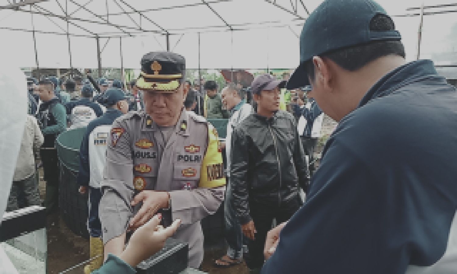 Polres Merangin,Siapkan Keamanan pada Kegiatan HKP Tingkat Provinsi di Jangkat.