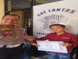 Lomba Lukis KESELAMAT BERLALU LINTAS oleh Unit Kamsel Satlantas Polres Merangin.