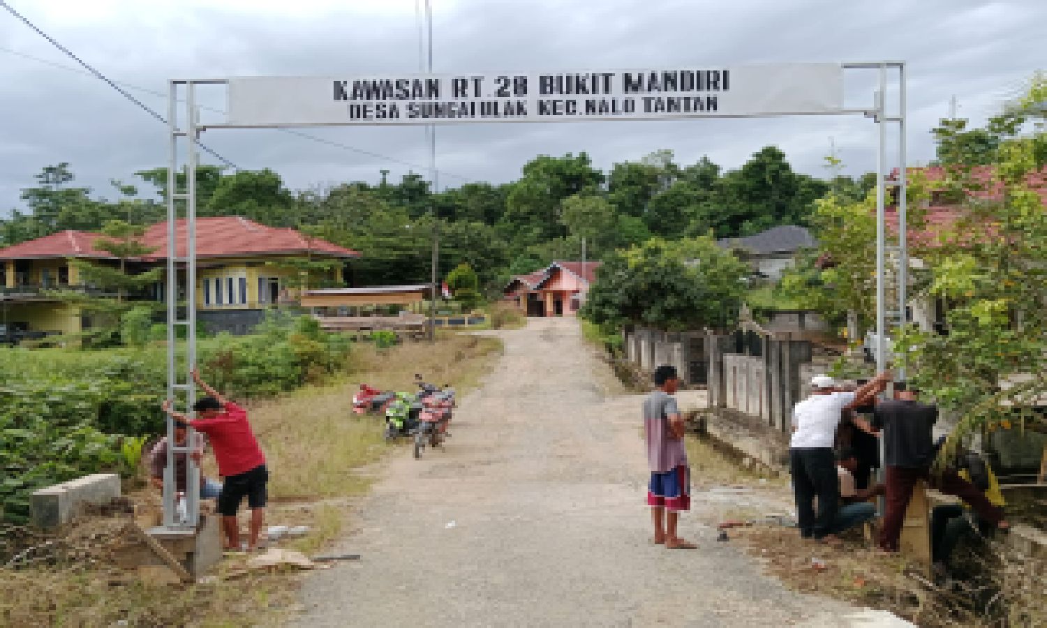 Pemekaran RT 21 Kelurahan Pematang Kandis,44 KK menjadi Warga RT 28 Di Desa Sungai Ulak