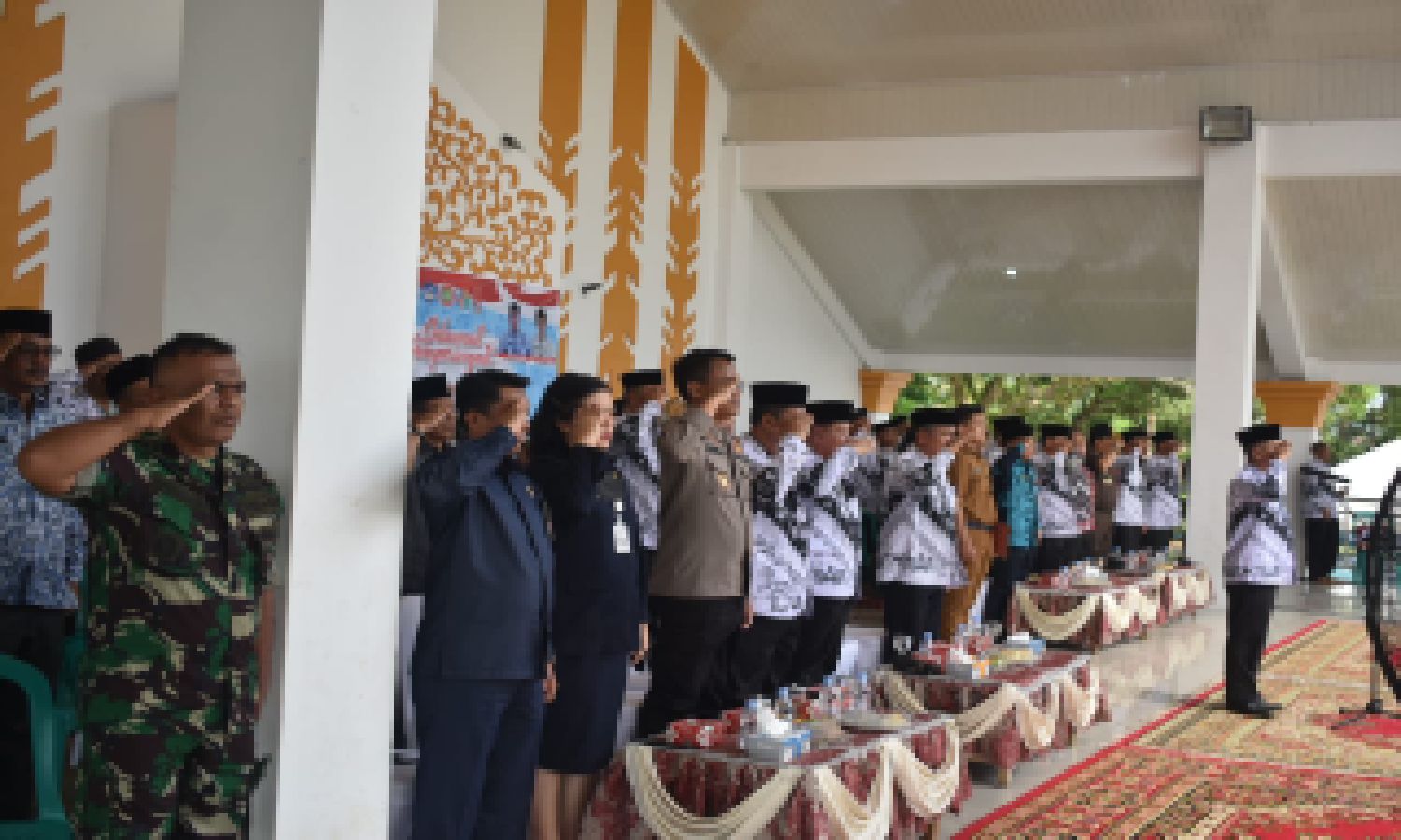 Kapolres Merangin Hadiri Upacara Hari PGRI ke-77 tahun 2022