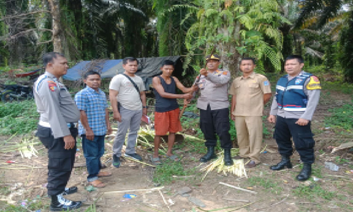 Polsek Bangko Amankan Dua Senpi Rakitan dari Warga SAD di Wilayah Hukum nya.