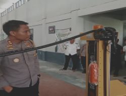 Pastikan Pelayanan Publik Berjalan Dengan Baik, Kapolres Merangin Lakukan Sidak di Beberapa Tempat.