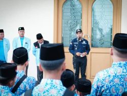 Pj.Bupati Tebo H.Aspan ST Melepas Secara Resmi  Peserta Festival  anak Sholeh Indonesia (FASI ) Kabupaten Tebo