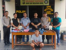 Tim Macan Komering Polsek Lempuing Polres OKI Berhasil Ungkap Kasus Tindak Pidana  Pencurian (CURAT)