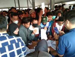 Semrawut Pembagian BLT BBM Untuk Ribuan KPM dari 8 Kecamatan Bertempat di Malingping