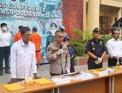 *Selundupkan Sabu Lewat Lubang Anus, Dua Pelaku Berhasil Ditangkap Polda Banten*