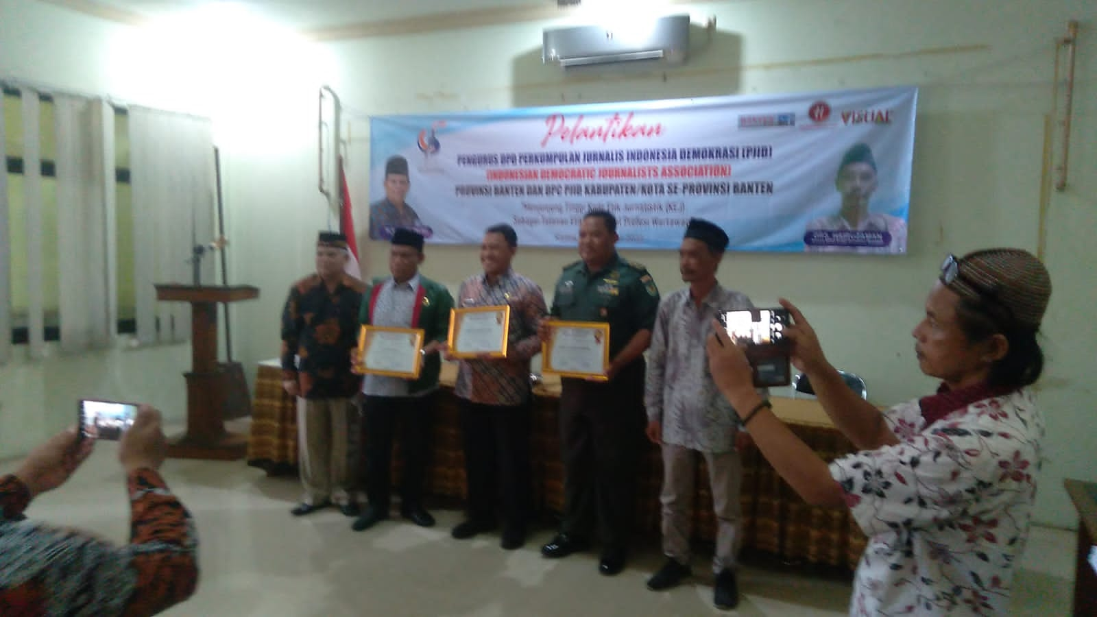 Danrem 064/MY Raih Anugrah Jurnalistik Award ” 2022 Dari DPD PJID Banten