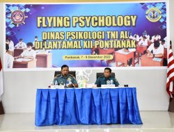 Wadan Lantamal XII Buka Flaying Psychologi Bagi Prajurit, PNS dan Keluarga Besar Lantamal XII