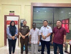 SATRESKRIM POLRES ACEH JAYA –  LIMPAHKAN TERSANGKA DAN BARANG BUKTI KASUS PELECEHAN SEKSUAL