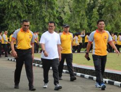 Jaga kesehatan, Kapolda Banten Gelar Olahraga Pagi Bersama