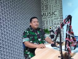 Hadiri Podcast Radio Multatuli FM, Kapenrem Ajak Masyarakat Meriahkan Gebyar UMKM dan Pameran Alutsista