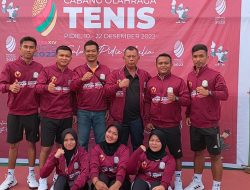 PORA XIV PIDIE – TENNIS BEREGU PUTRA ACEH TIMUR UNGGUL ATAS TIM KOTA LHOKSEUMAWE