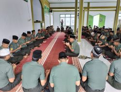 Kodim 0420 Sarko Adakan Doa Bersama, Peringati Hari Juang TNI AD