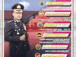 KAPOLRES SUBULUSSALAM – KELUARKAN HIMBAUAN KAMTIBMAS JELANG NATAL DAN TAHUN BARU 2023